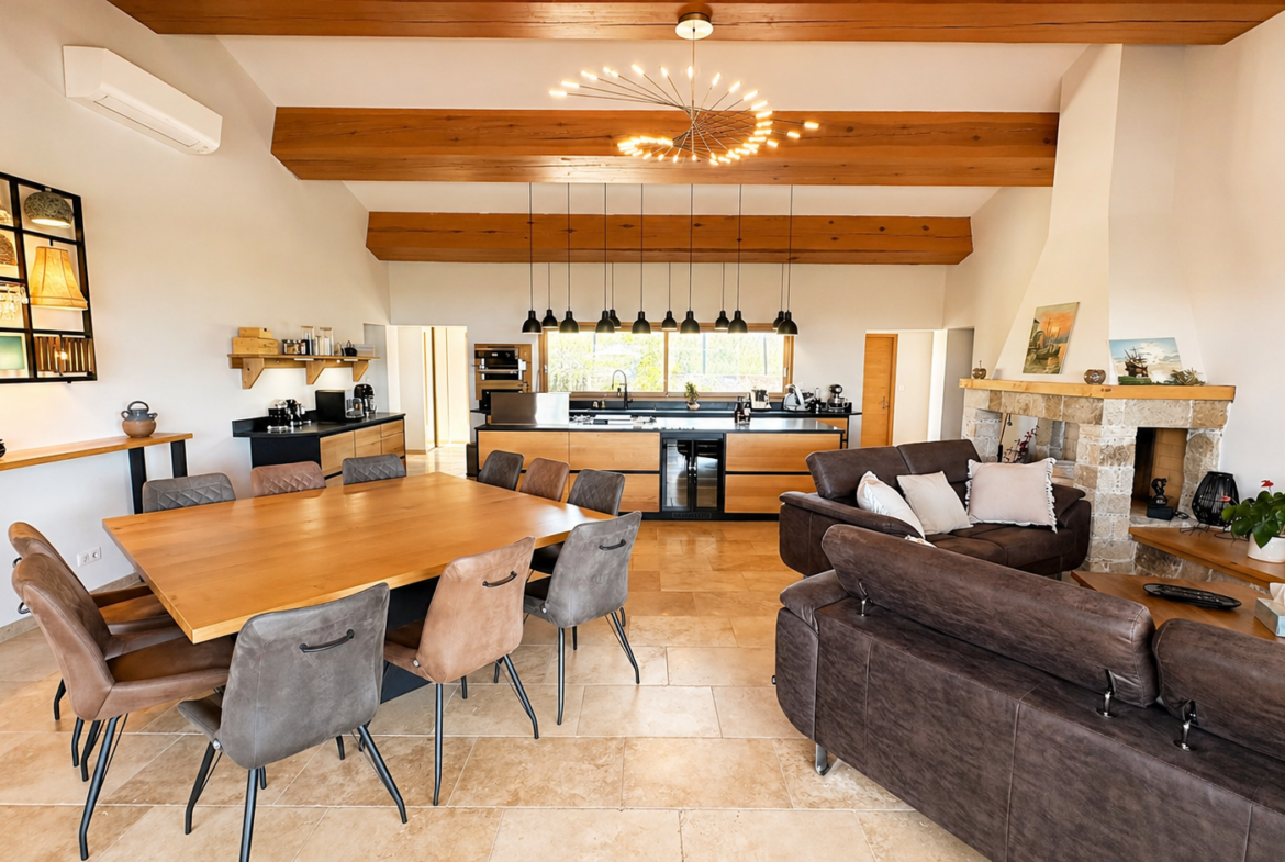 Villa pour famille en corse avec plage à pied
