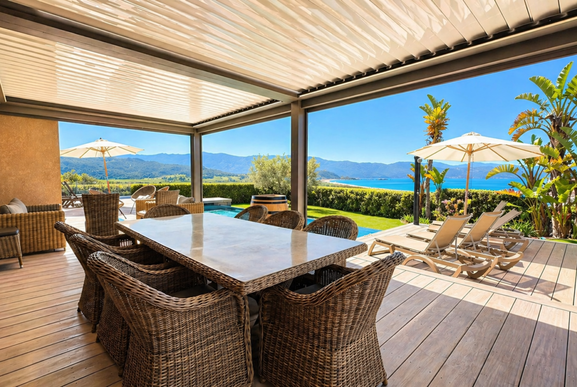 Vue mer magnifique, Luxe, corse, vacances