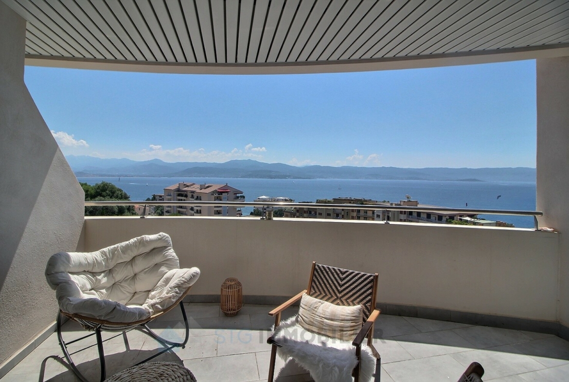 terrasse appartement f3 sanguinaires