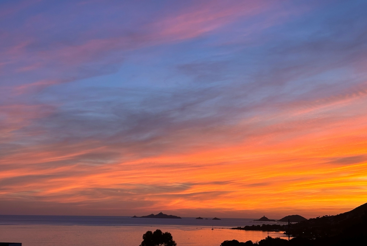 coucher de soleil ajaccio