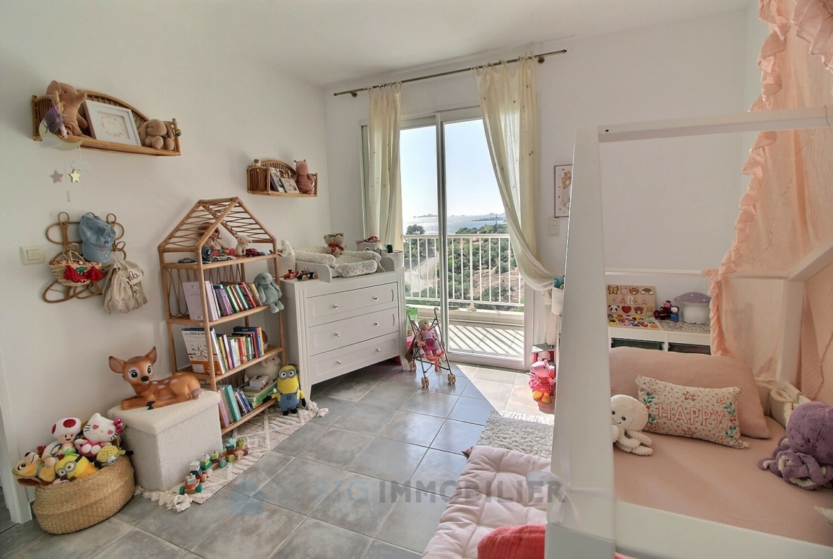 chambre vue mer appartement f4 sanguinaires