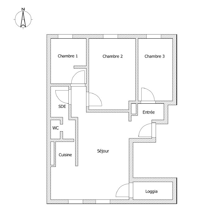 plan appartement f4