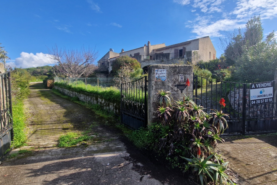 a vendre maison rive sud d'ajaccio