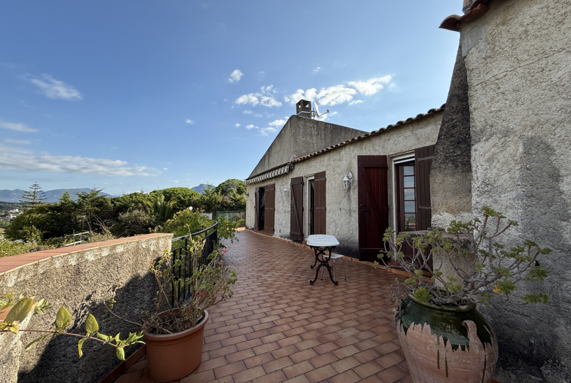 a vendre maison rive sud d'ajaccio