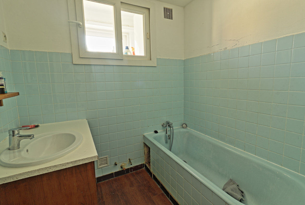 Salle de bain à refaire