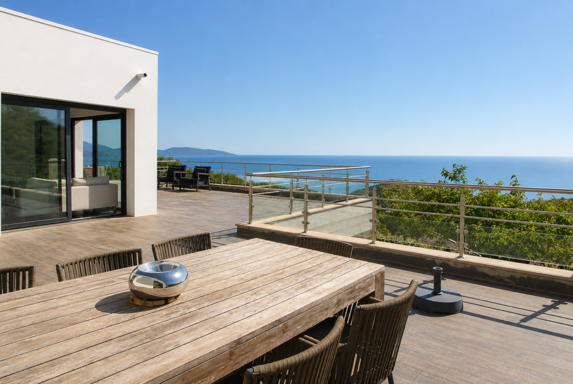 Acheter villa vue mer, plage proche en corse