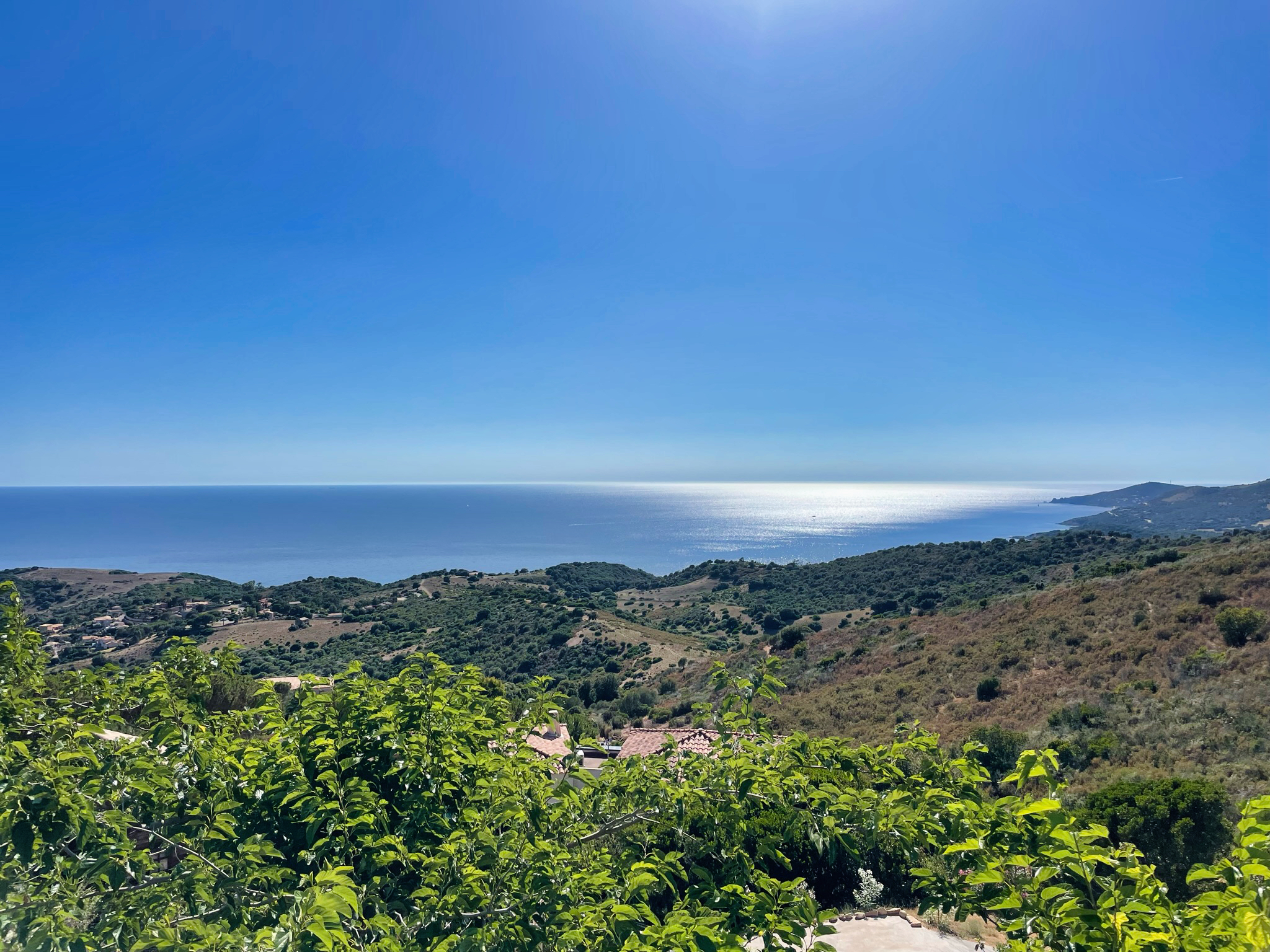 villa proche tiuccia vue mer