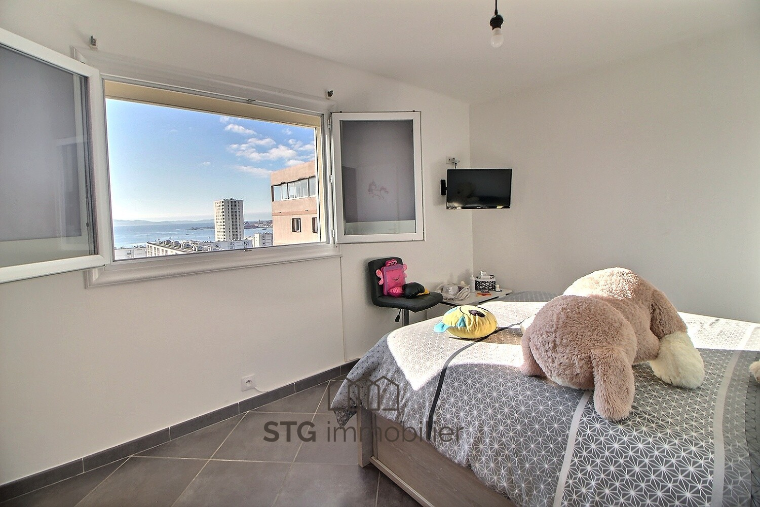 EXCLUSIVITÉ – T4 vue mer entrée de ville Ajaccio