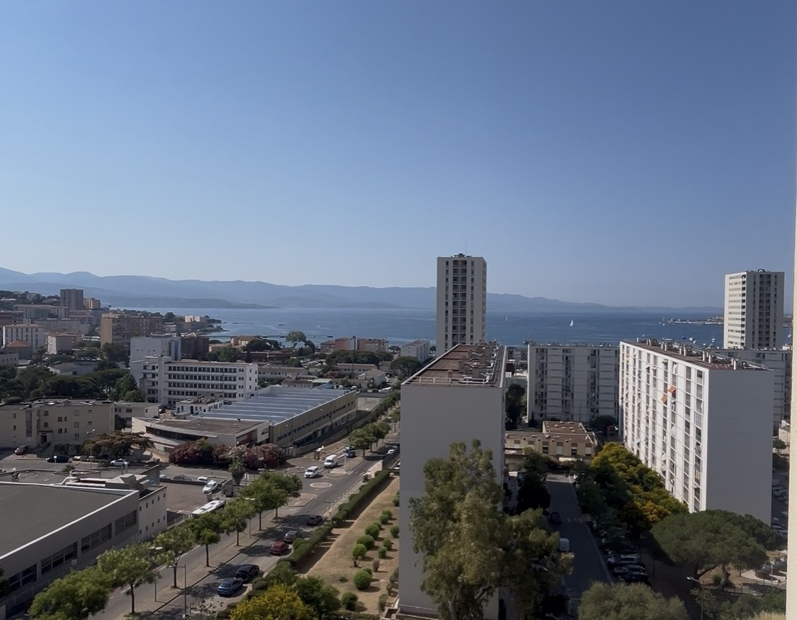 EXCLUSIVITÉ – T4 vue mer entrée de ville Ajaccio