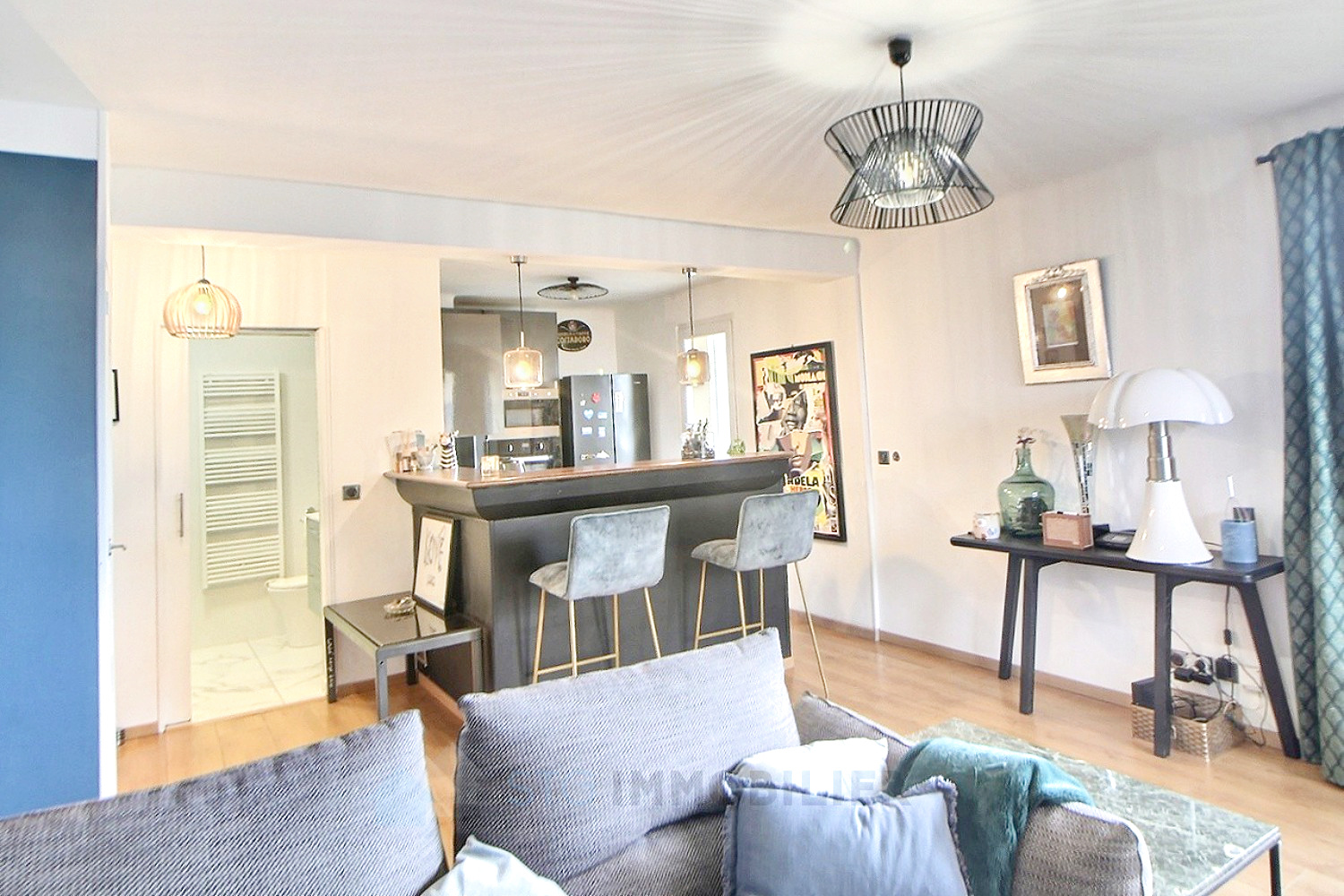 Vente T2 sur les hauteurs d’Ajaccio vue mer