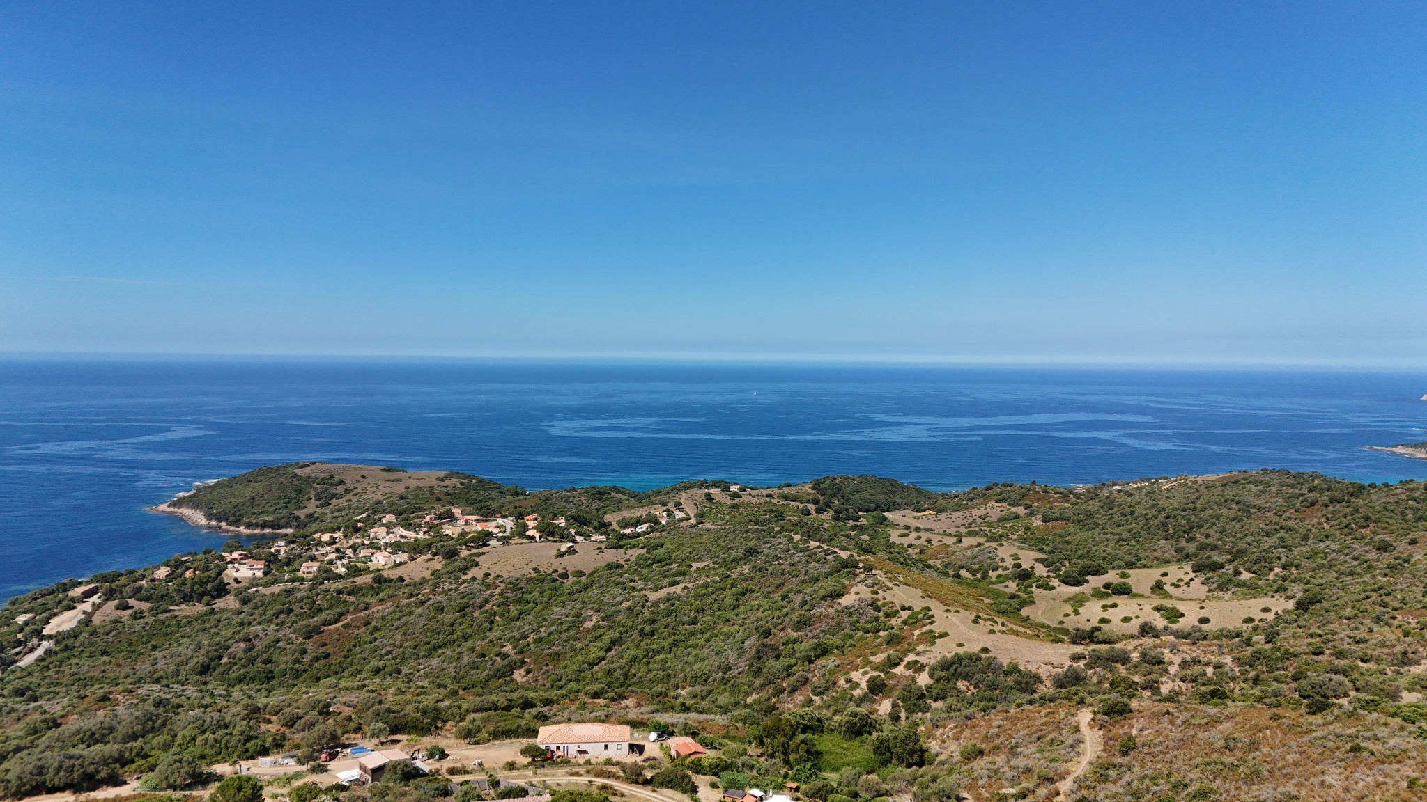 Villa Sagone Vue mer 180o
