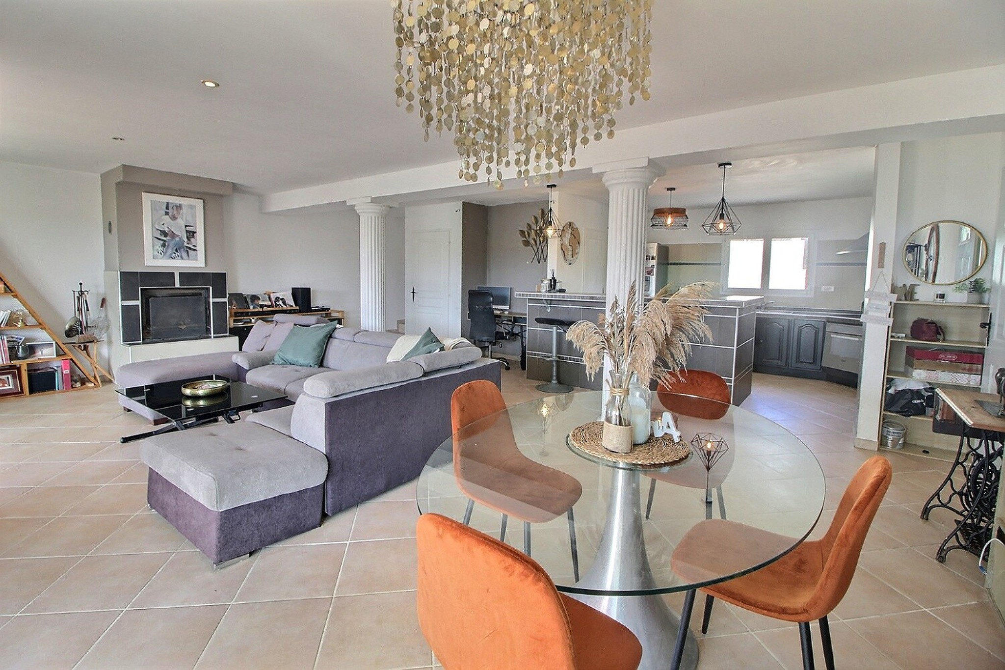 Vente maison T4 en duplex + T3 indépendant Vazzio