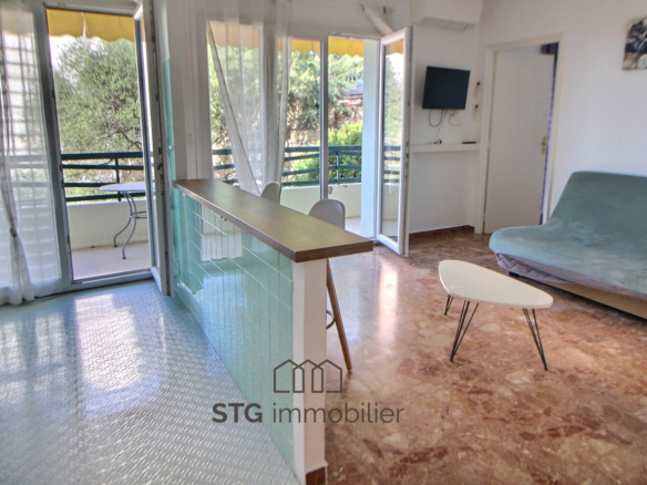 T2 meublé de 41 m² à louer secteur Parc Berthault, Ajaccio – STG Immobilier