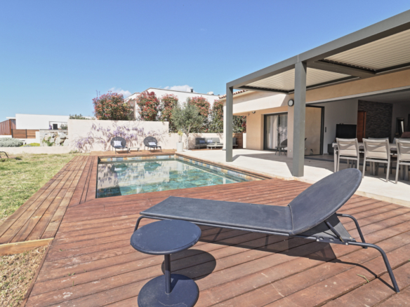 Villa contemporaine 2020 à Tiuccia à vendre, vue mer – STG Immobilier