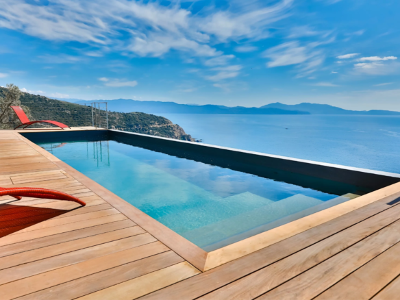 Villa de vacances à louer à Cargèse, piscine vue mer – STG Immobilier