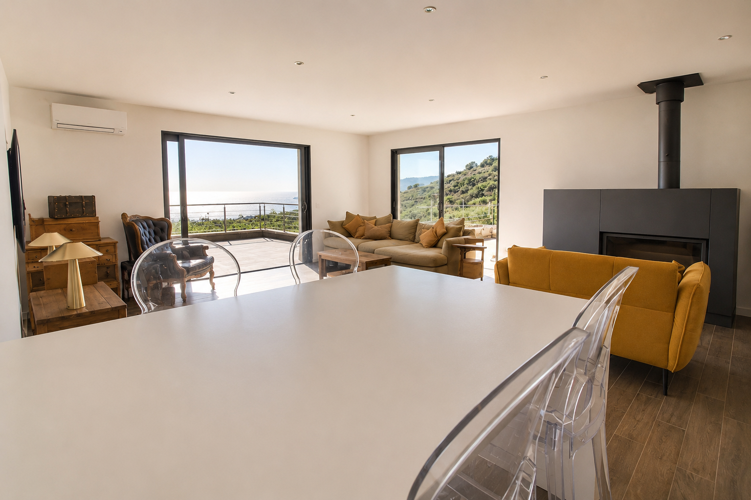 Villa Sagone Vue mer 180o