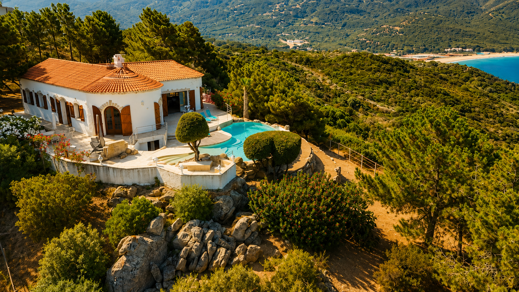 Villa vue mer à Tiuccia à vendre – photo 8 – STG Immobilier