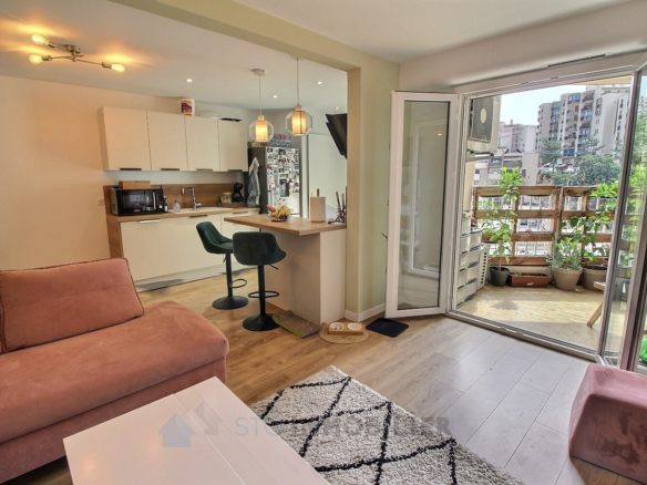 Vente appartement F2 entrée de ville