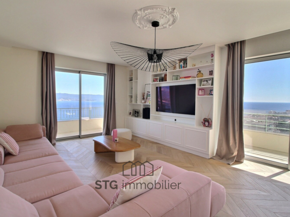 Appartement F5 à Ajaccio à vendre, vue mer – photo 4 – STG Immobilier