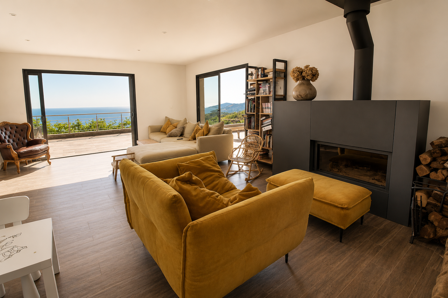 Villa Sagone Vue mer 180o