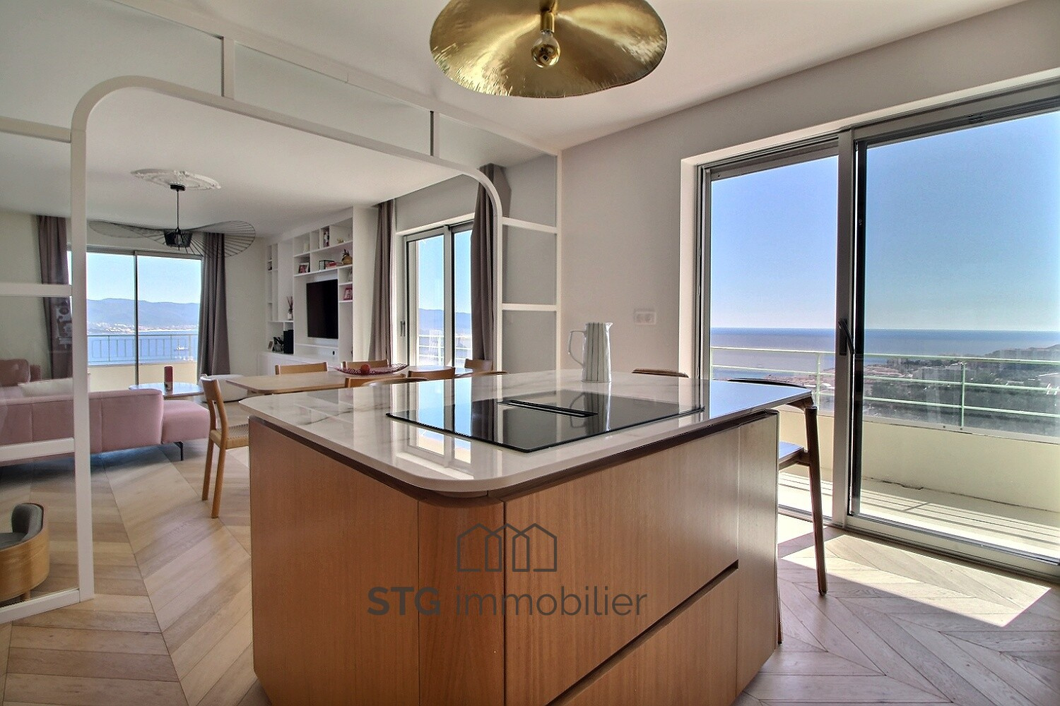 Appartement F5 à Ajaccio à vendre, vue mer – photo 2 – STG Immobilier