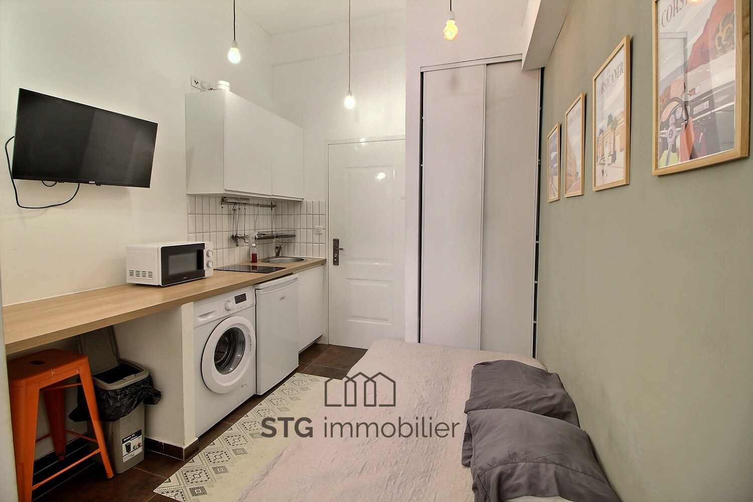 T1 + studette à Ajaccio, centre-ville, à vendre – photo 6 – STG Immobilier