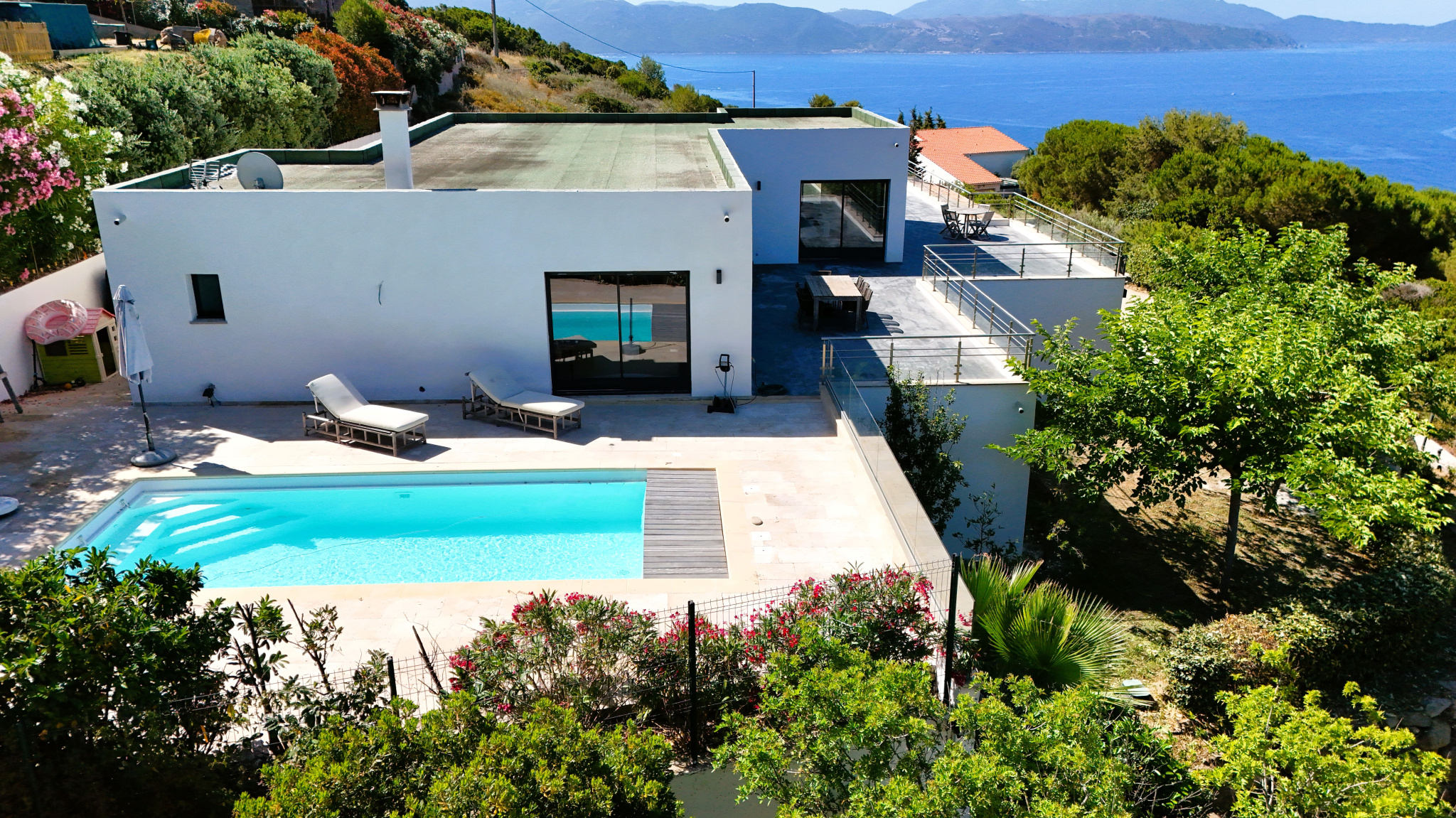 Villa Sagone Vue mer 180o