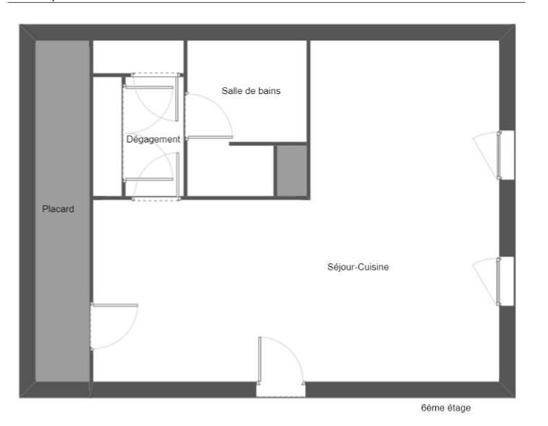 Studio à Ajaccio, hyper-centre, à vendre – photo 5 – STG Immobilier