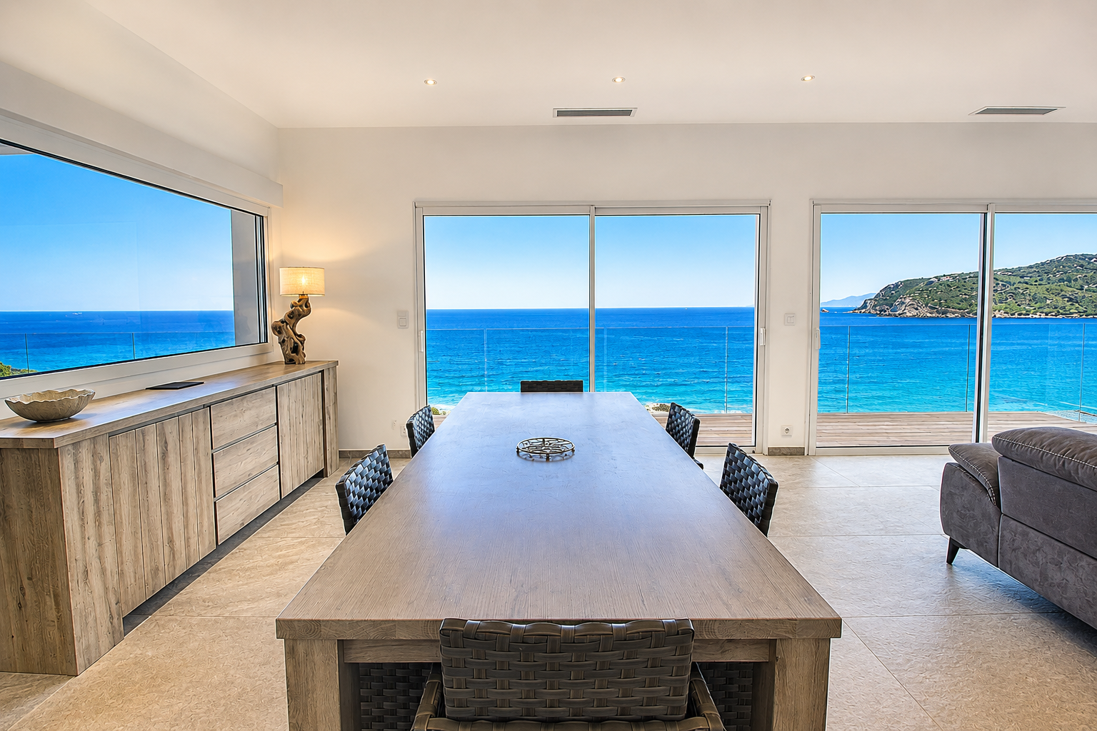 Vente villa vue mer