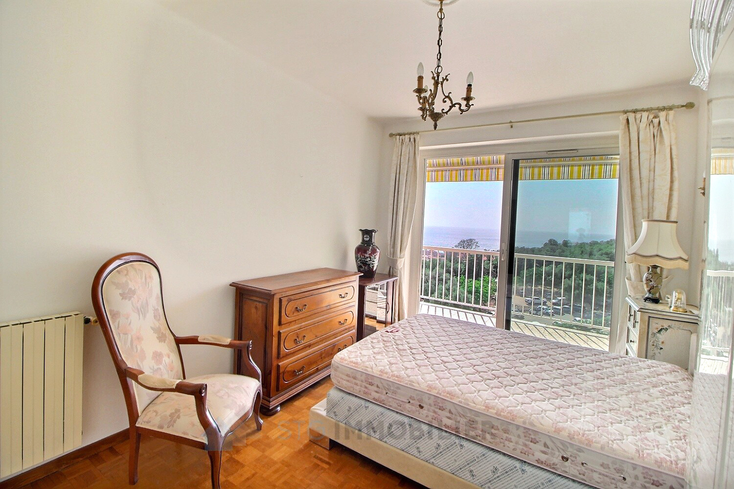Vente appartement F2 Parc Belvédère vue mer