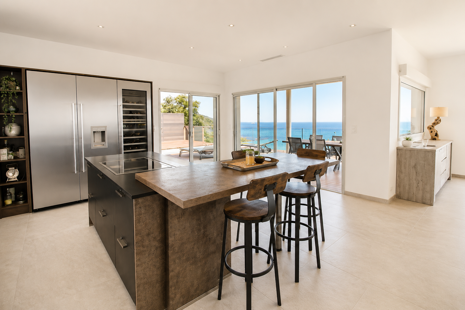 Vente villa vue mer